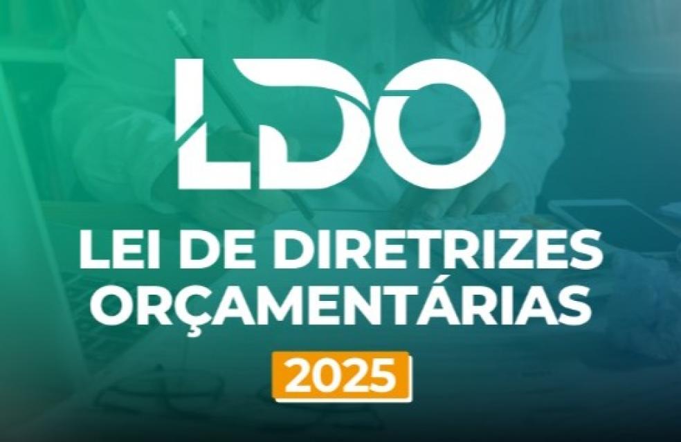 Formulario da da LDO para 2025 já disponível