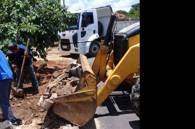 Remoção de entulhos !