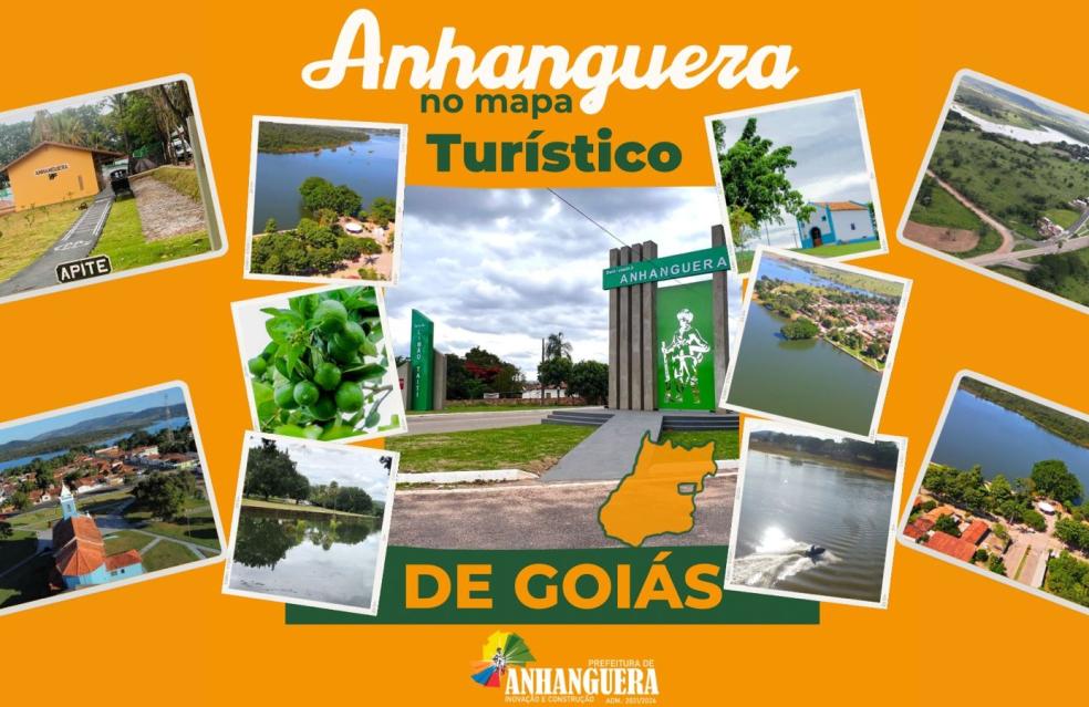 Um marco para o turismo em Anhanguera!