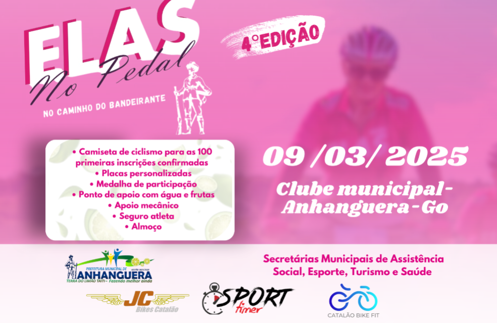 ELAS NO PEDAL – NO CAMINHO DO BANDEIRANTE | 4ª EDIÇÃO