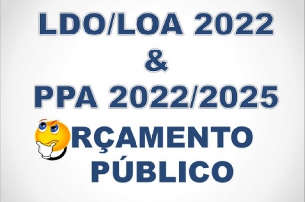 Audiência Pública Online para elaboração da LDO e LOA 2022 e PPA 2022-2025